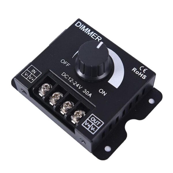 دیمر 30 آمپر 12 الی 24 ولت DC