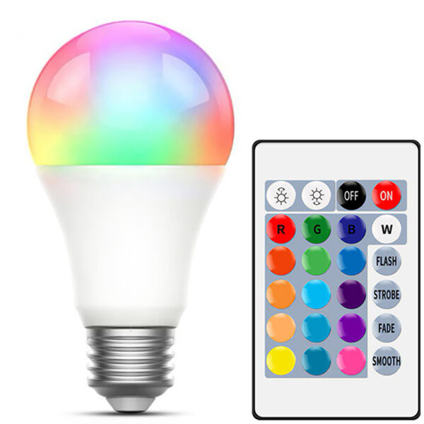 لامپ ریموت دار مدل RGB A70