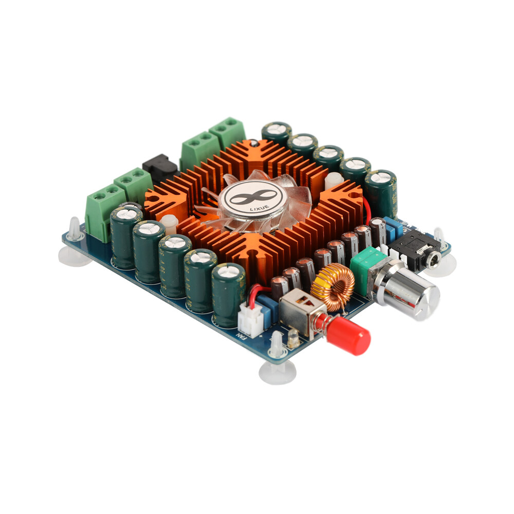 ماژول آمپلی فایر 4 کانال 50 وات مدل XH-M521 فن دار ماژول آمپلی فایر 4 کانال 50 وات مدل XH-M521 فن دار