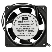 فن 220 ولت بوشی 8 در 8 برند dtec مدل FP-8025 قدرتمند 20W